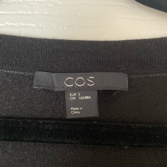 COS merino wool + silk shift dress XS / S - Picture 6 of 7